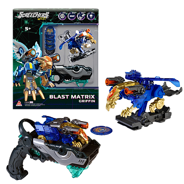 Дикие Скричеры. Игровой набор Бласт Матрикс Гриффон S5. ТМ Screechers Wild 62654