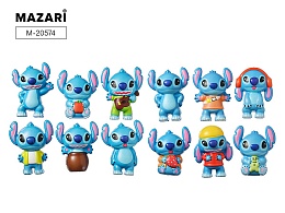 Игрушка-антистресс УШАСТИК 10.5*8 см, ассорти 12 дизайнов, ПВХ- сетка M-20574