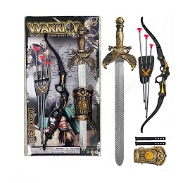 Набор рыцаря Warrior Меч с луком и наручи 1688-95