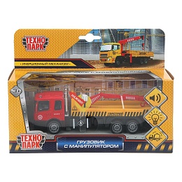 Машина металл свет-звук АВТОМАНИПУЛЯТОР 15,5 см, подв эл 400851