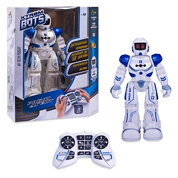 Робот на д/у "Xtrem Bots: Агент", световые и звуковые эффекты XT30037