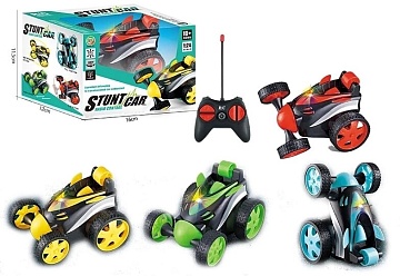 Машина Stunt car р/у, 27 MHz, в коробке 1:24 999-3D