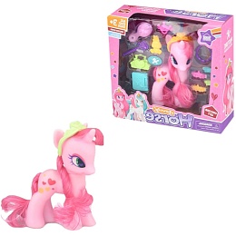 Набор игровой «Единорог» с аксессуарами ,  розовый 63811C