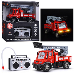 Машина пожарная на радиоуправлении 1:64 BT0008-3