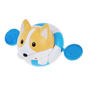 Игрушка для ванны заводная "Корги" 939993