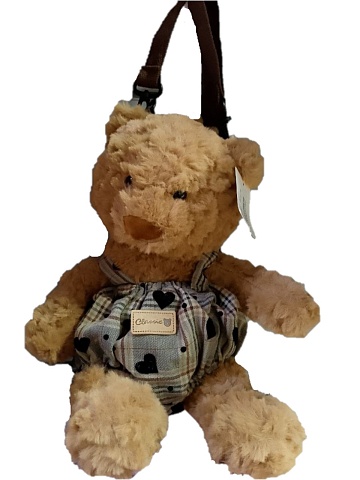 Рюкзак Мишка нарядный 7728