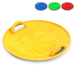 Санки-ледянки круглые 58 см в ассортименте 125