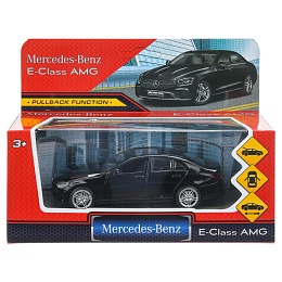 Машина металл MERCEDES-BENZ e-class amg 12см, дв,баг,ин,черный 396478