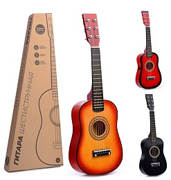 Гитара деревянная 