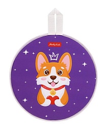 Ледянка мягкая ПВХ с принтом Корги, 35 см. 582542