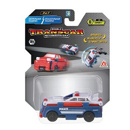 Transcar Double Патрульная машина - Автомобиль спасения, красный/синий Т21866