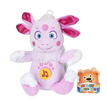Мягкая игрушка "Лунтик" 14см, муз. чип, 404868